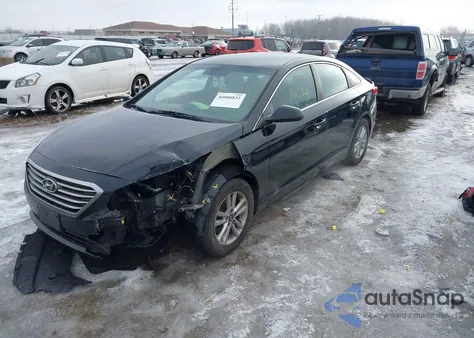 2016 Hyundai Sonata Se из США, поврежденный, VIN 5NPE24AF6GH358579